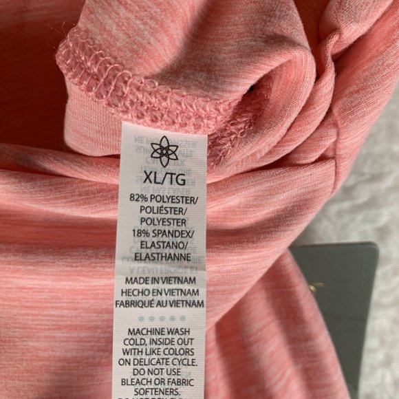 Harmony And Balance Leggings Womens XL Pink Polyester Stretch Yoga Pull On 6932 - Picture 5 of 10